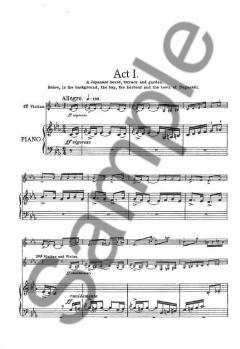 Madame Butterfly von Giacomo Puccini 