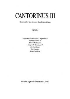 Cantorinus III 