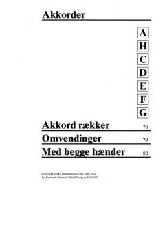 Klaver Akkorder für Klavier im Alle Noten Shop kaufen