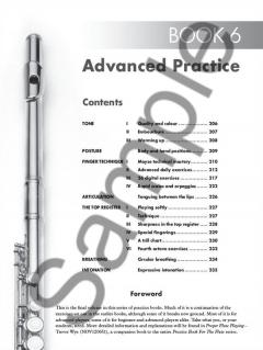 Practice Books for the Flute Books 1-6 von Trevor Wye 