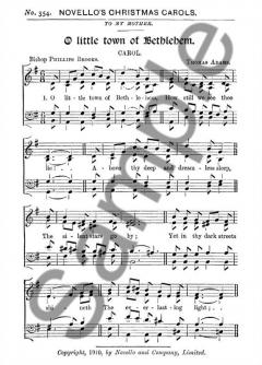 O Little Town Of Bethlehem von Thomas Adams 