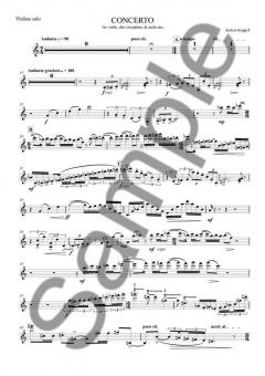 Concerto for Violin, Saxophone and Orchestra von Anders Koppel im Alle Noten Shop kaufen (Einzelstimme)