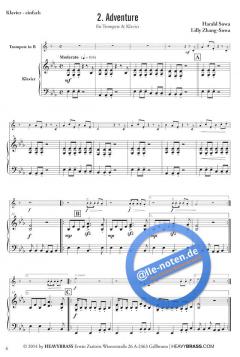 Around the world - 6 Stücke für Trompete und Klavier von Harald Sowa im Alle Noten Shop kaufen