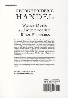 Water Music and Music for the Royal Fireworks von Georg Friedrich Händel 