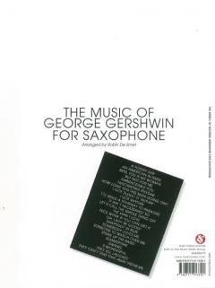 The Music of George Gershwin for Saxophone 