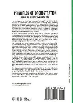 Principles of Orchestration von Nikolai Rimski-Korsakow 