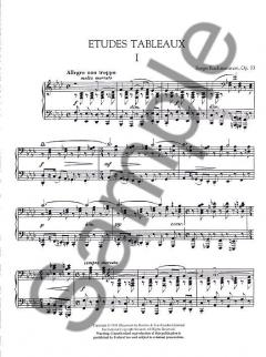 Etudes Tableaux Op.33 and Nine Etudes Tableaux Op.39 