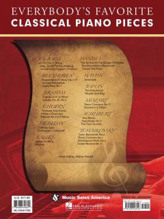 Everybody's Favorite Classical Piano Pieces 