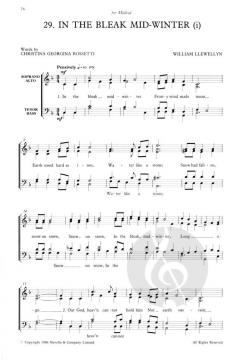 The Novello Book Of Carols von William Llewellyn 