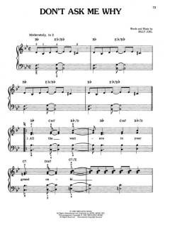 Easy Piano Collection von Billy Joel 