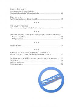 Musik in Baden-Württemberg, Jahrbuch 2010 (Ann-Katrin Zimmermann) 