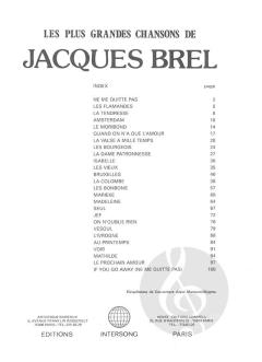 Les Plus Grandes Chansons von Jacques Brel 