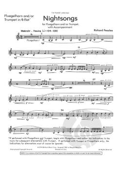 Nightsongs von Richard Peaslee 
