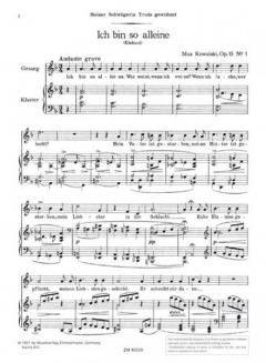 6 Gedichte von Klabund op. 15 von Max Kowalski 