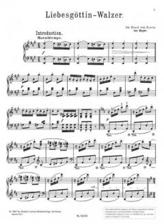 Liebesgöttin-Walzer von Josef Bayer 