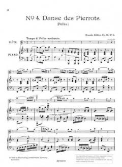 Danse des Pierrots op. 88/4 von Ernesto Köhler 