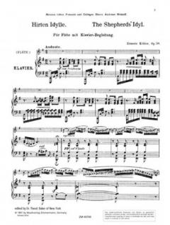 Hirten-Idylle op. 58 von Ernesto Köhler 