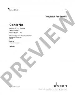 Concerto per corno e orchestra von Krzystof Penderecki 