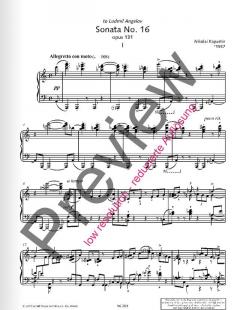 Sonata No. 16 op. 131 von Nikolai Kapustin 