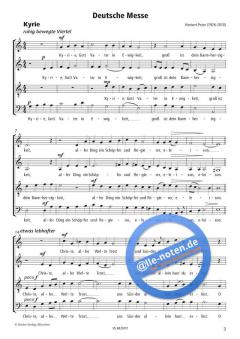 Deutsche Messe (Herbert Peter) 