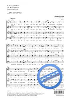 Der arme Peter B-Dur op. 116,7 (Ferdinand Hiller) 
