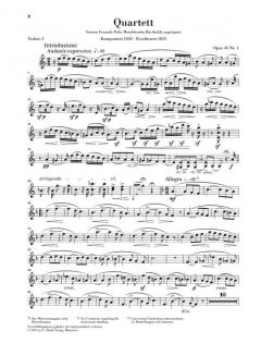 Streichquartette op. 41 von Robert Schumann im Alle Noten Shop kaufen (Stimmensatz) - HN873