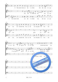 O Traurigkeit, o Herzeleid (Lothar Graap) 