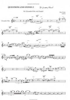 Questions and Stones 3 von Dror Feiler für Glissando-Flöte und Zuspiel (Partitur und CD) im Alle Noten Shop kaufen