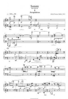 Sonate von Alfred Thomas Müller für Klavier im Alle Noten Shop kaufen (Partitur)