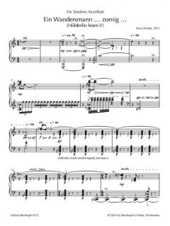 Ein Wandersmann...zornig... (Hans Zender) 