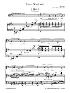 Sieben frühe Lieder von Alban Berg 