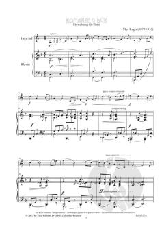 Romanze G-Dur von Max Reger 