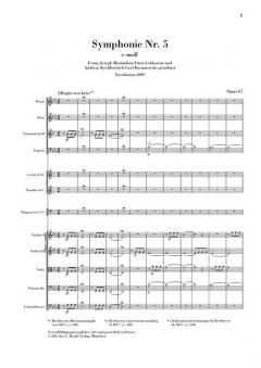 Symphonie Nr. 5 c-moll, op. 67 von Ludwig van Beethoven 