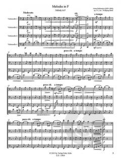 Melodie in F op. 3/1 von Anton Rubinstein 