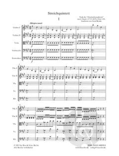 Abschiedsquintett für Streichquintett Hob. I:45 von Joseph Haydn im Alle Noten Shop kaufen