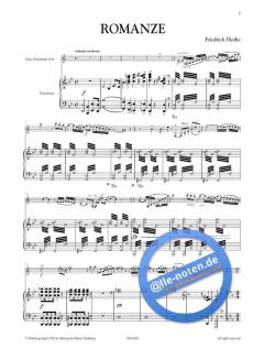 Romanze von Friedrich Diethe 