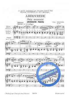 Abdijvrede von Flor Peeters 