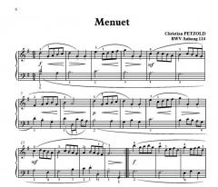 Notenbüchlein für A.M. Bach von Johann Sebastian Bach 