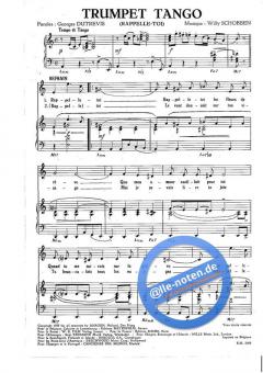 Trumpet tango von Willy Schobben 