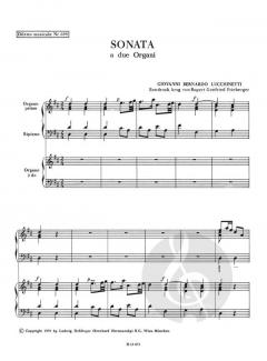 Sonata a due Organi von Giovanni Bernardo Zucchinetti für zwei Orgeln (Cembali, Klavier) im Alle Noten Shop kaufen