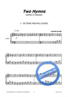 2 Hymns von Hendrik de Regt 