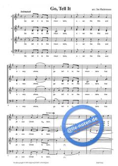 4 Negro Spirituals (Jan Hadermann) 