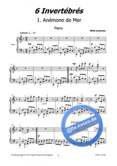 6 Invertébrés von Wim Lourens 