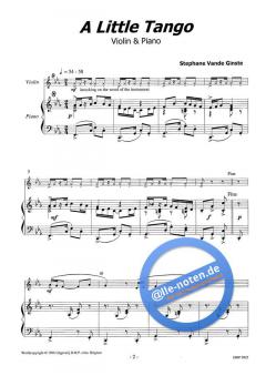 A Little Tango von Stephane Vande Ginste 