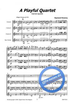 A Playful Quartet von Raymond Decancq 