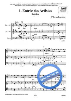 Circusparade von W. van Dorsselaer für Holzbläser Trio im Alle Noten Shop kaufen