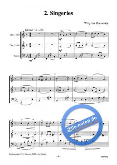 Circusparade von W. van Dorsselaer für Holzbläser Trio im Alle Noten Shop kaufen