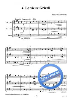 Circusparade von W. van Dorsselaer für Holzbläser Trio im Alle Noten Shop kaufen