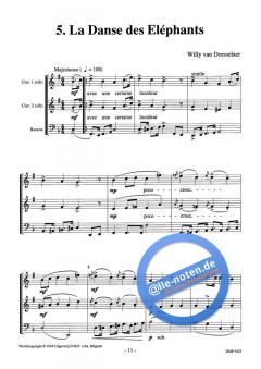 Circusparade von W. van Dorsselaer für Holzbläser Trio im Alle Noten Shop kaufen