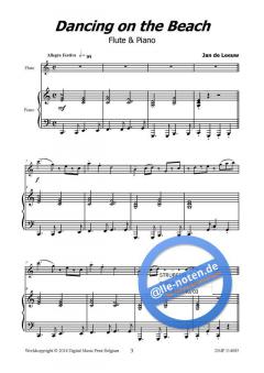 Dancing on the Beach von Jan de Leeuw 